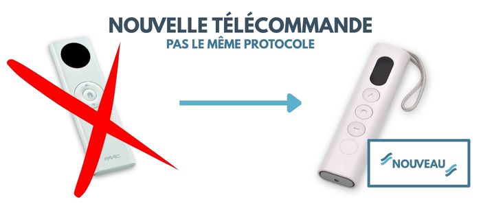 Nouvelle télécommande Faac compatible au niveau du protocole