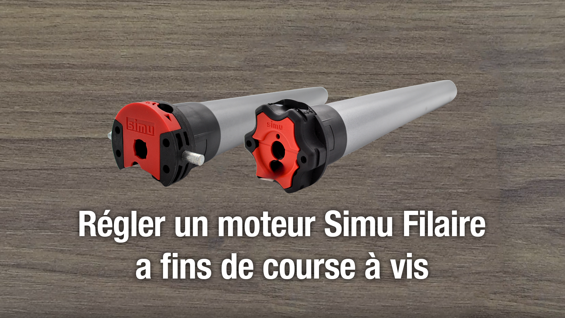 video Programmer moteur Simu filaire et son interrupteur