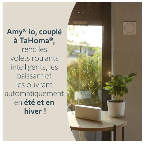Bénéfices et fonctionnalités de l’émetteur Somfy AMY iO